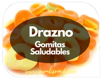 Durazno Gomitas Saludables www.pirulisnack.com