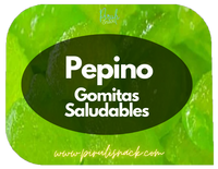 Pepino Gomitas Saludables www.pirulisnack.com